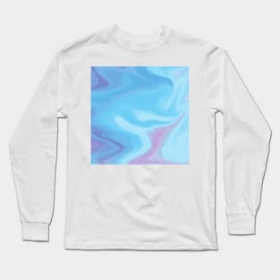 Waves view from top Long Sleeve T-Shirt